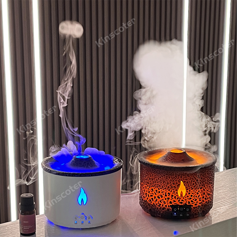 Vape Ring - KINSCOTER Volcano Flame Aroma Diffuser Jellyfish