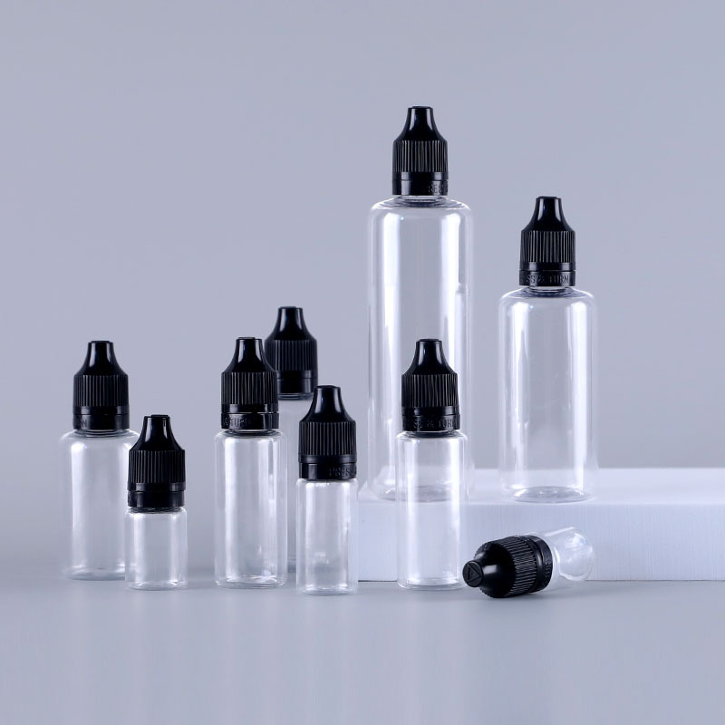 Juice Bottle Dropper - 100pcs 5ml 10ml 30ml Empty E