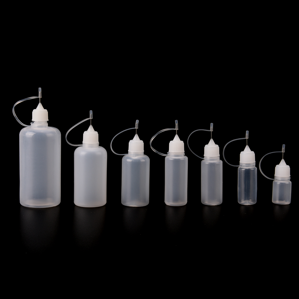 Juice Bottle Dropper - New 5/10/15/20/30/50/100ml PE Practical Plastic Needle