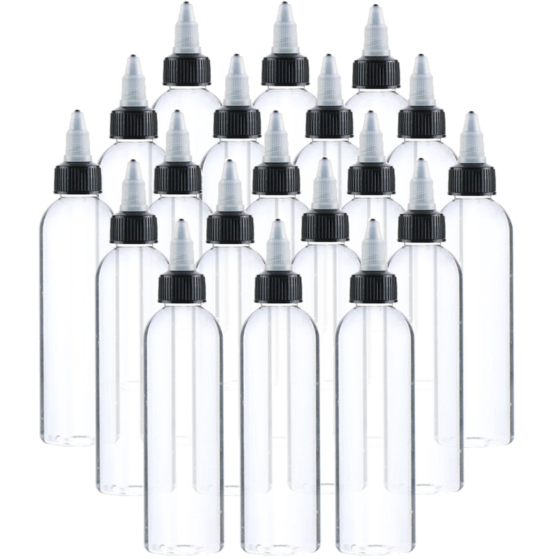 Juice Bottle Dropper - 5Pcs 30ml/60ml/100ml/120ml/150ml Plastic PET Juice Liquid