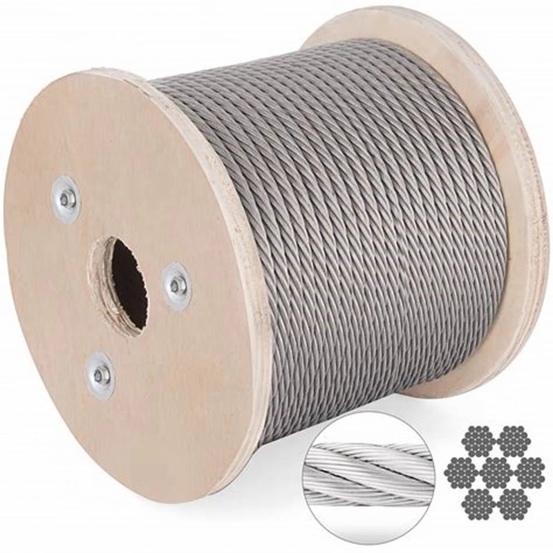Stainless Wire Ss316 - Wire Rope 7X19 Diameter 3.18mm 3.2mm