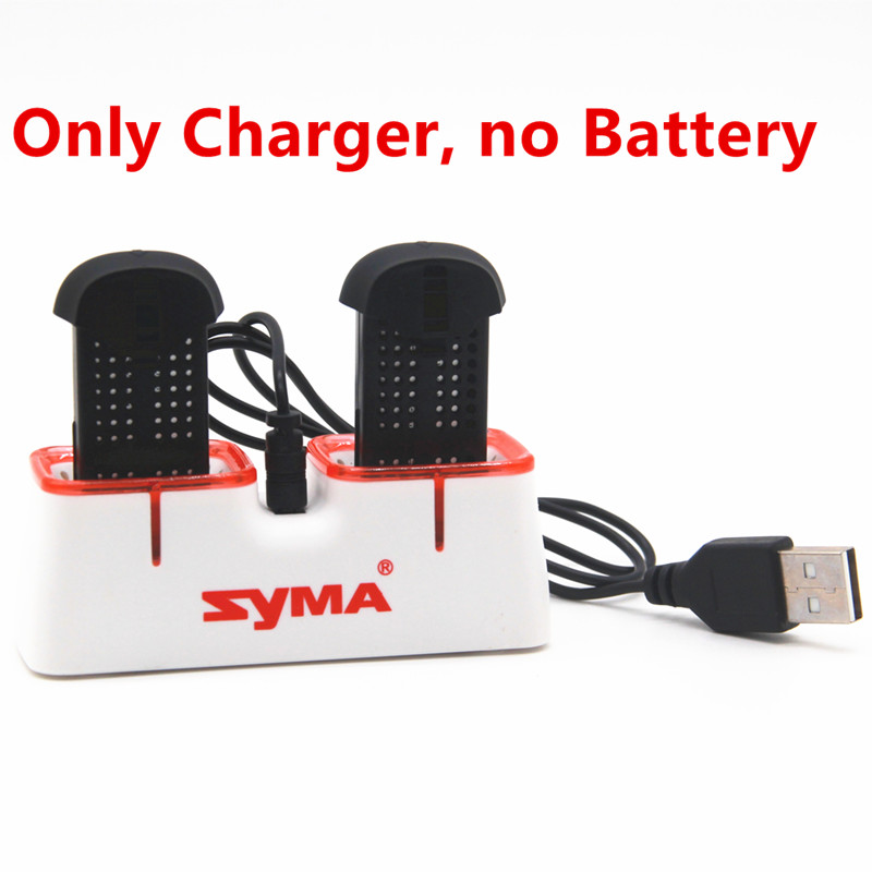 Battery Case Storage - Dual USB Fast Charger for Syma