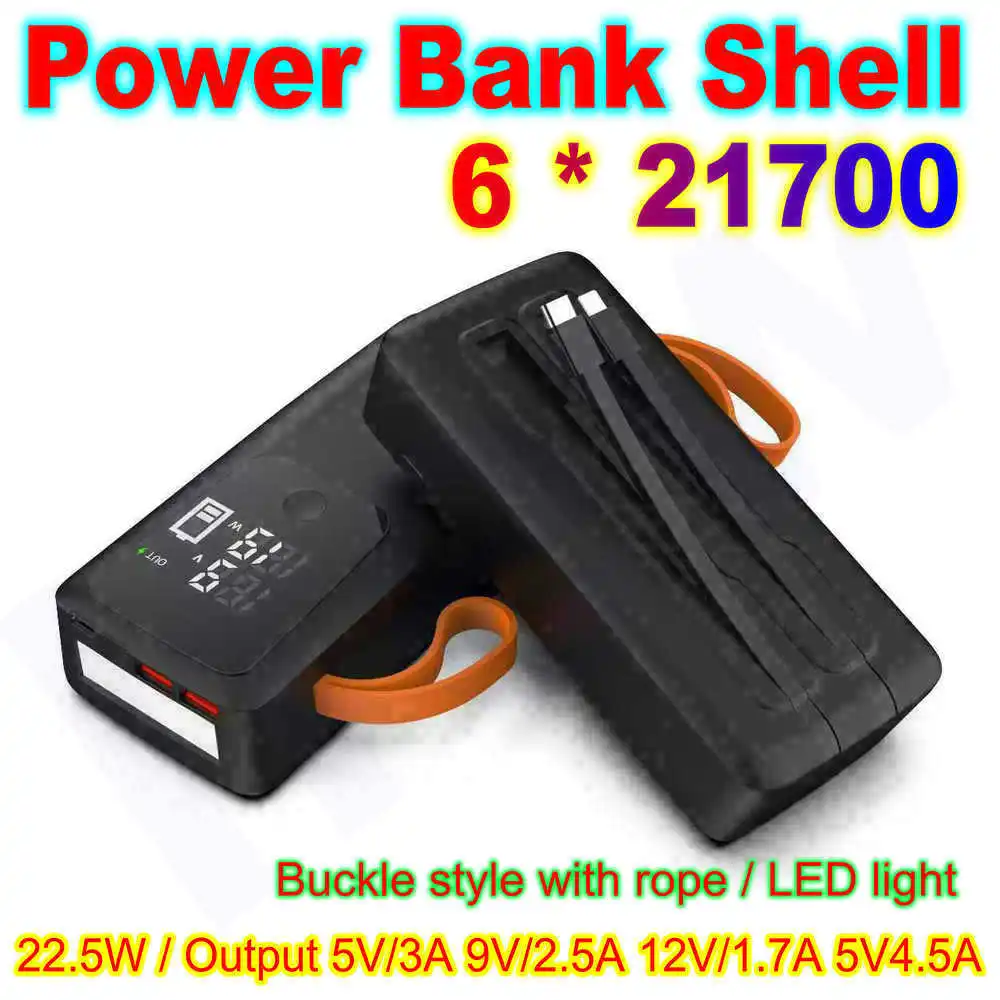 21700  Battery Case Power Bank - Battery Case Storage 评论和价格