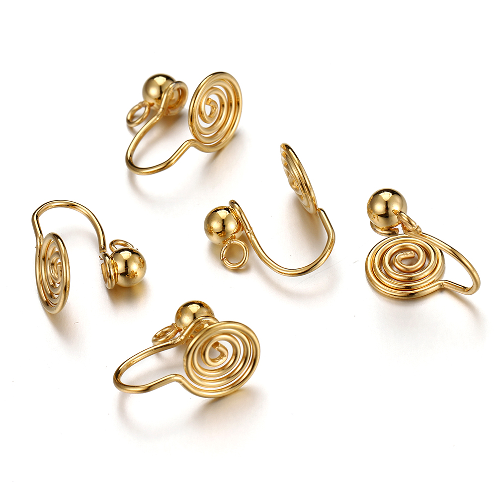 10pcs Stainless Steel Ear Clip - Coil Building Kit 评论和价格