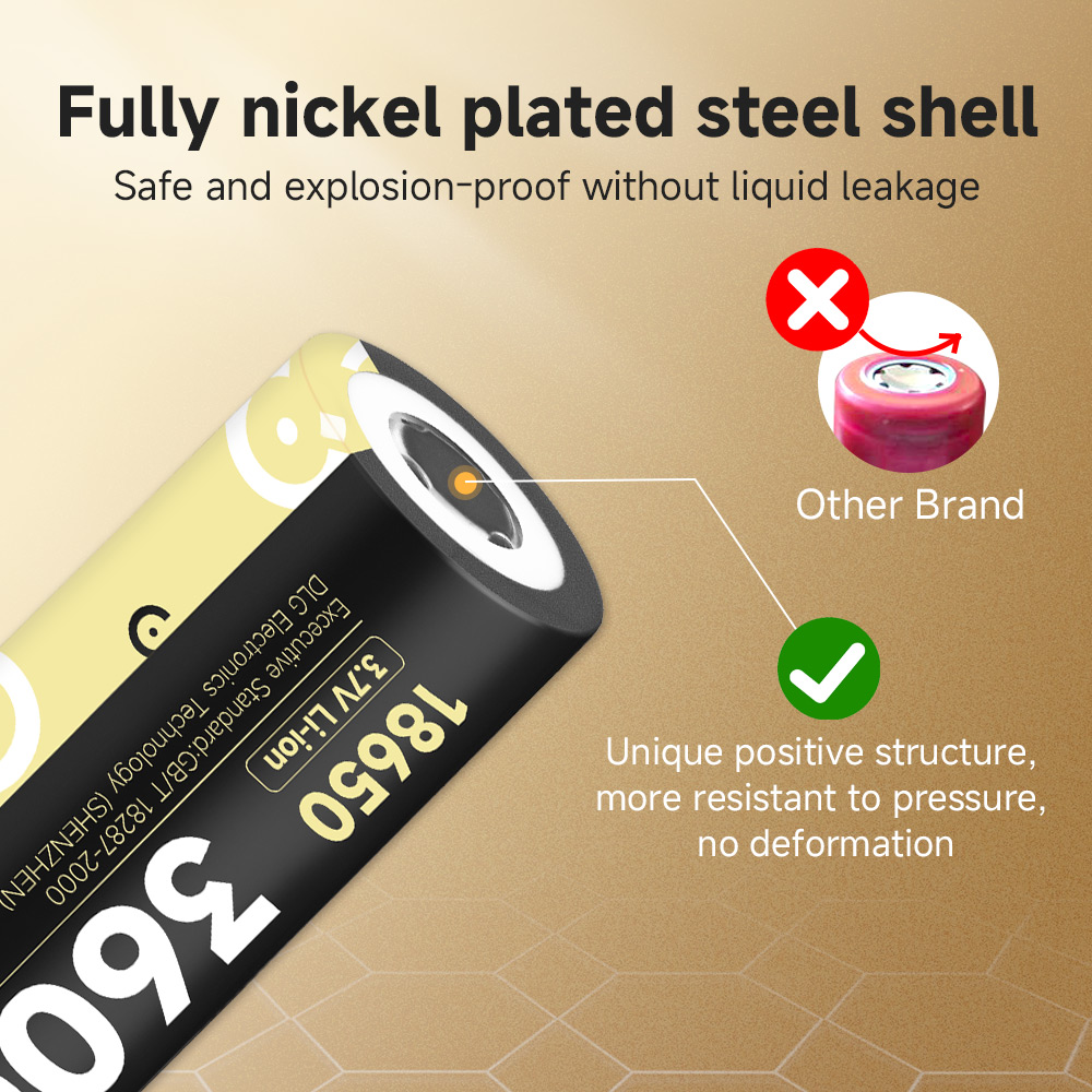 DLGpower Original 18650 Batter - Vape Battery 18650 评论和价格