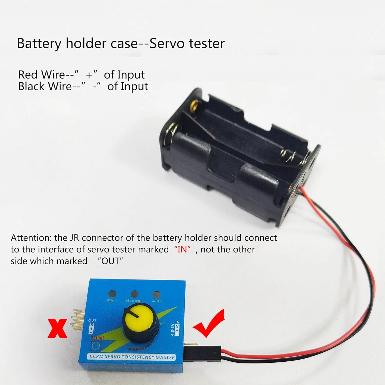 Servo Tester 3CH Digital ESC S - Battery Case Storage 评论和价格