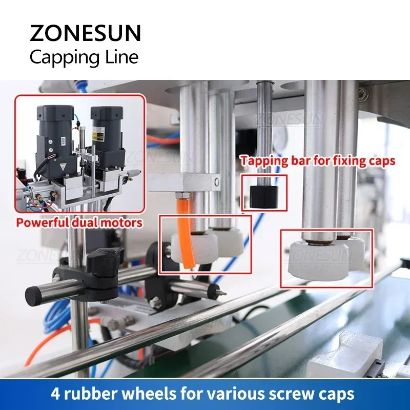 ZONESUN Bottle Capping Machine - Juice Bottle Dropper 评论和价格