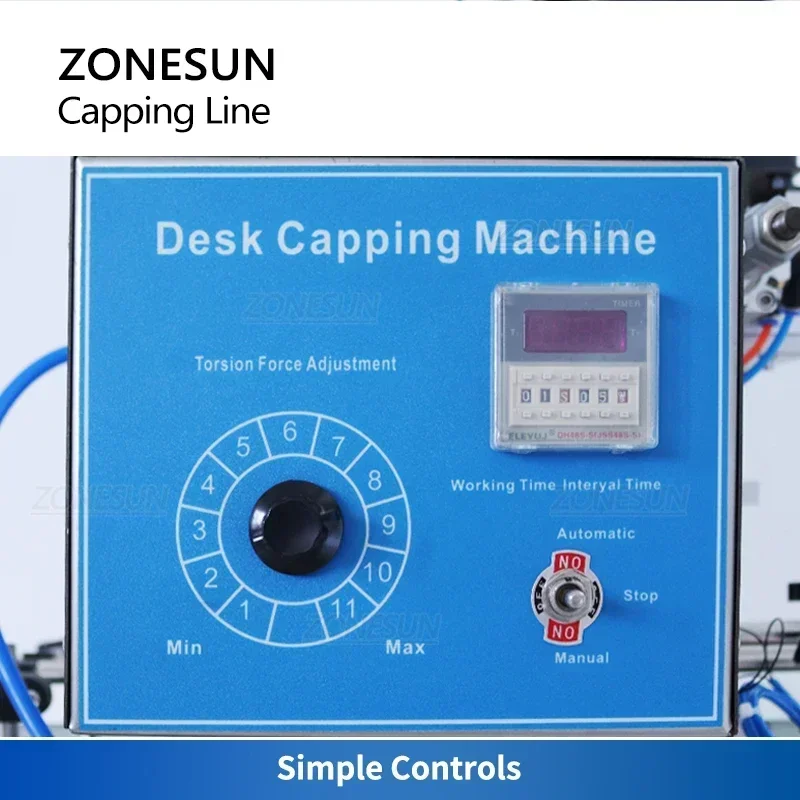 ZONESUN Bottle Capping Machine - Juice Bottle Dropper 评论和价格