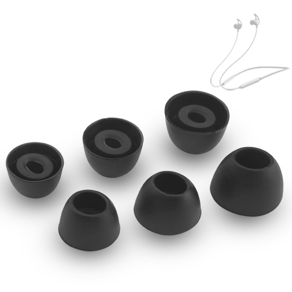 6Pcs Silicone Ear Tips for Edi - Anker Speaker Soundcore Boom 2 评论和价格