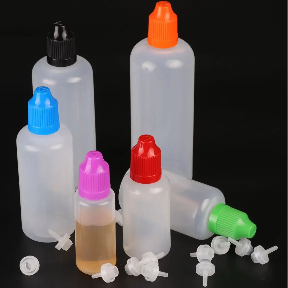 5pcs 3/5/10/15/20/30/50/60/100 - Juice Bottle Dropper 评论和价格
