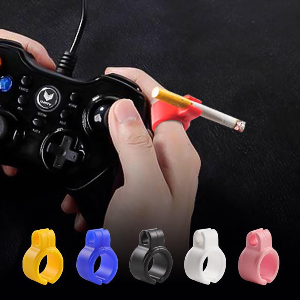 1PCS /5PCS Silicone Finger Cig - Vape Ring 评论和价格
