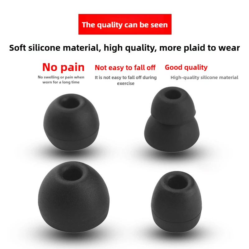 High Quality 4  Pair Silicone  - Beats Headphone Powerbeats Pro 评论和价格
