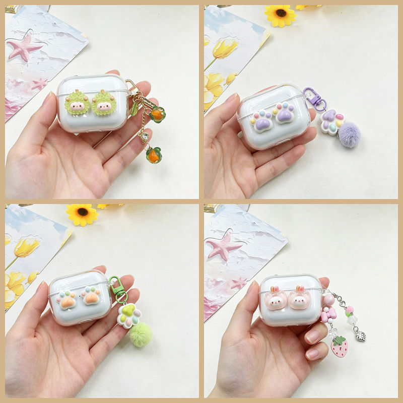 cartoon cute keychain case For - Beats Headphone Powerbeats Pro 评论和价格