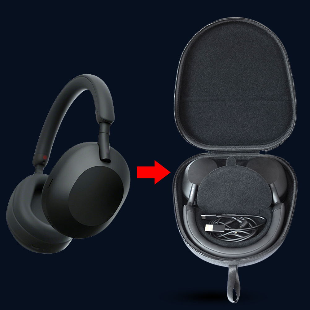 Hard Travel Case EVA Hard Carr - Sony Headphone Wh-1000Xm5 评论和价格