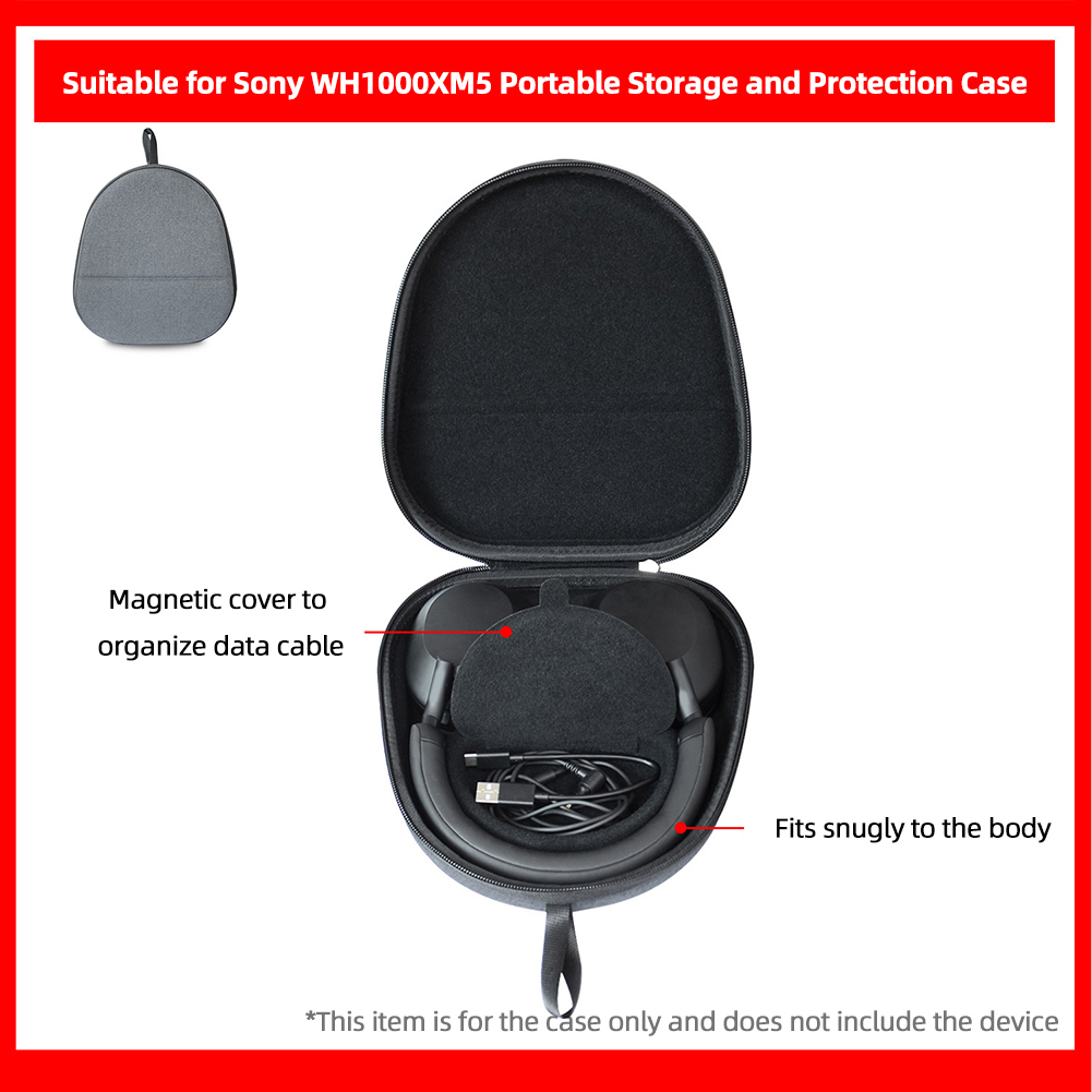 Hard Travel Case EVA Hard Carr - Sony Headphone Wh-1000Xm5 评论和价格
