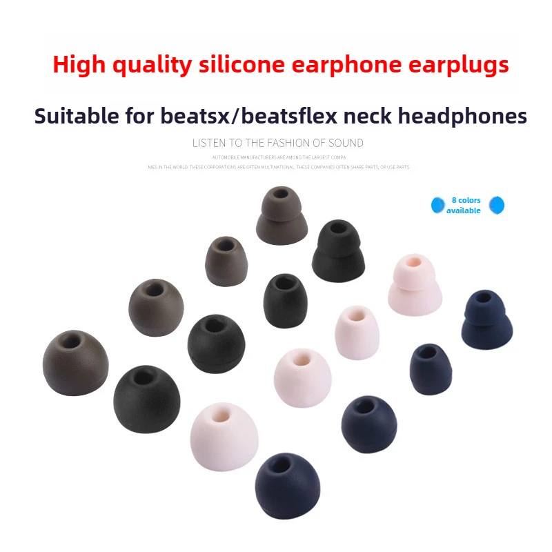 4 - Pair Set of Soft Silicone  - Beats Headphone Powerbeats Pro 评论和价格