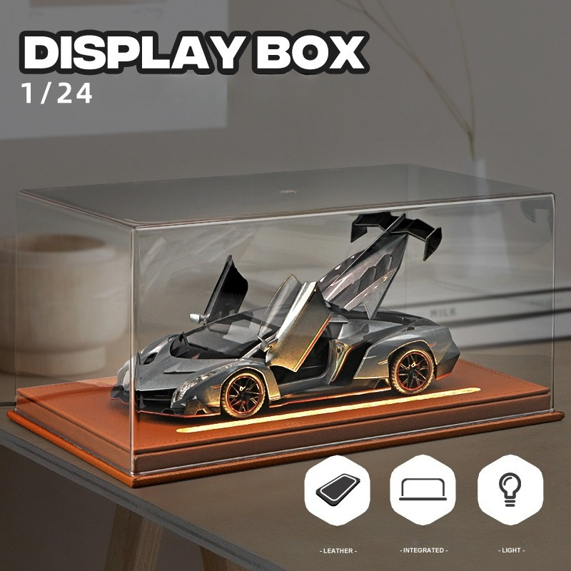 Acrylic Display Box with Light - Battery Case Storage 评论和价格