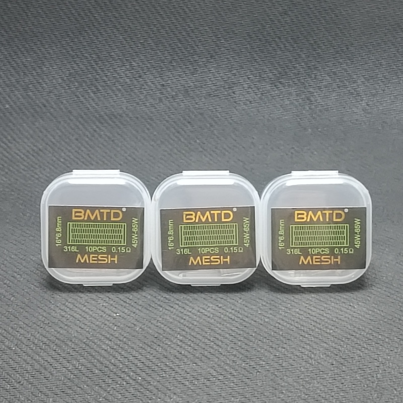 5pcs BMTD PreBuilt Coil SS316  - Stainless Wire Ss316 评论和价格