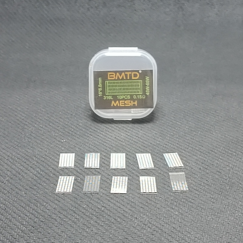 5pcs BMTD PreBuilt Coil SS316  - Stainless Wire Ss316 评论和价格