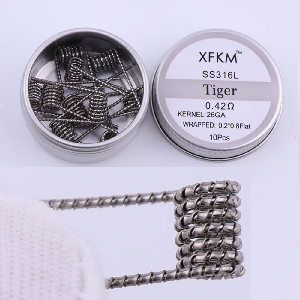 XFKM 10pcs/lot 316 Flat twiste - Stainless Wire Ss316 评论和价格