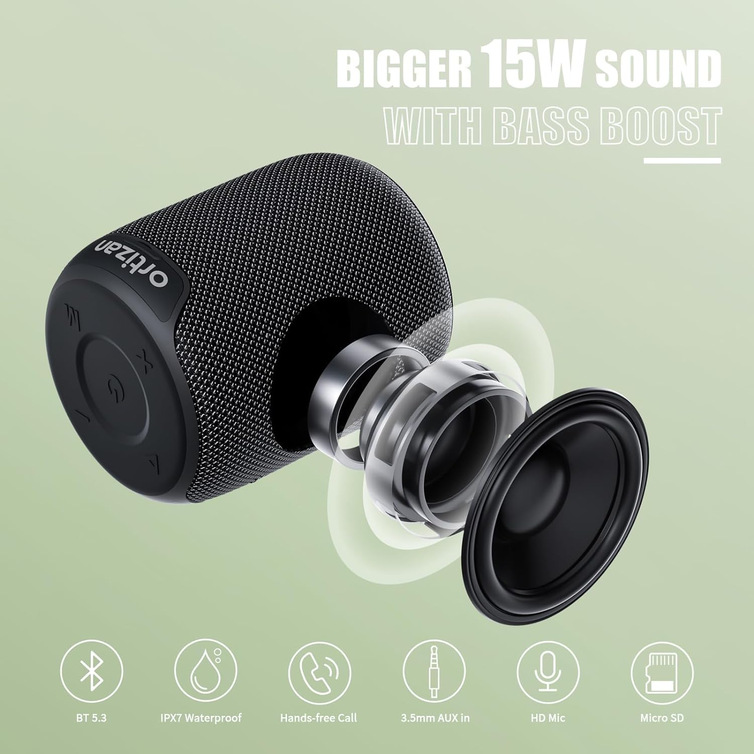 Ortizan Bluetooth Speakers, Po - Anker Speaker Soundcore Mini 评论和价格