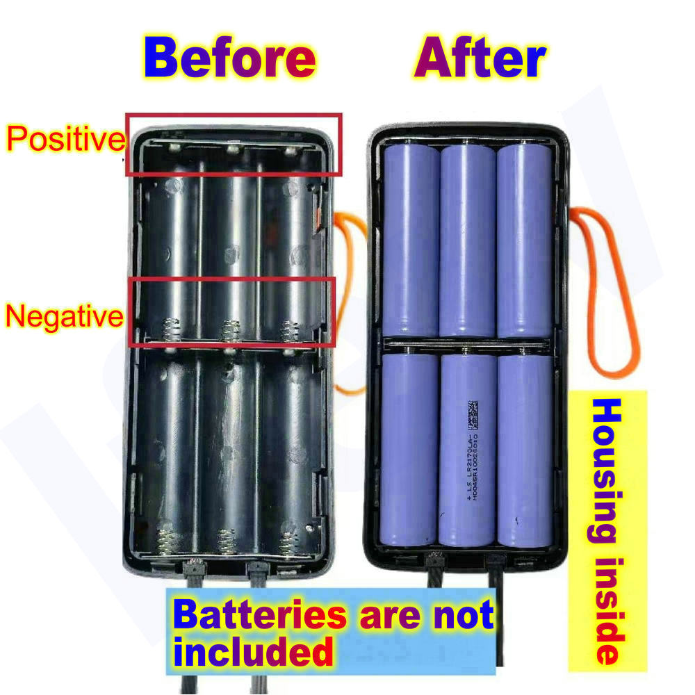21700 Battery Power Bank Housi - Battery Case Storage 评论和价格