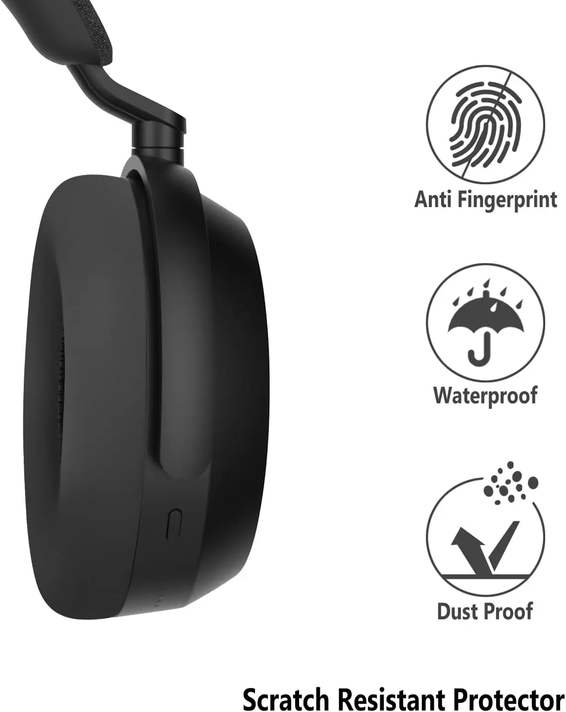 Silicone Ear protective sleeve - Sennheiser Headphone Momentum 4 评论和价格
