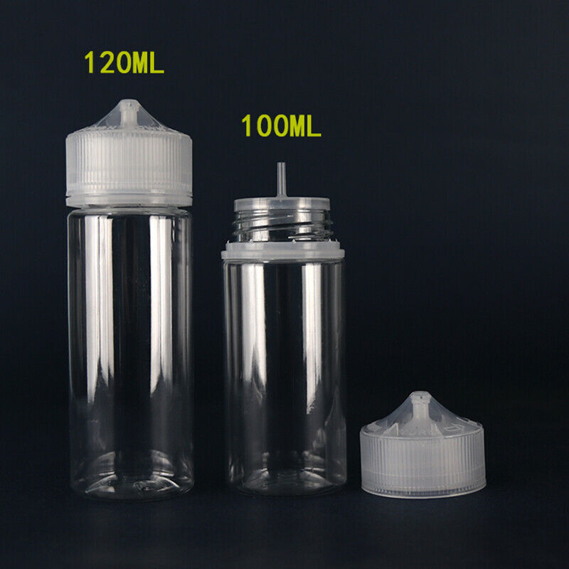 5pcs 30ml/60ml/100ml/120ml Pla - Juice Bottle Dropper 评论和价格