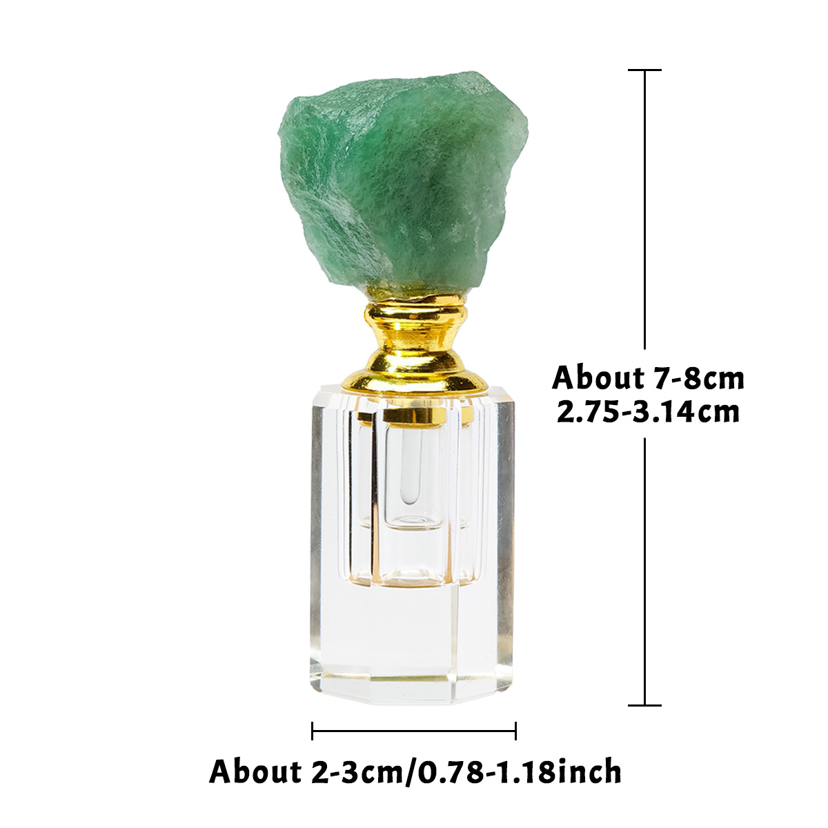 1PC Natural Amethyst Crystal C - Juice Bottle Dropper 评论和价格
