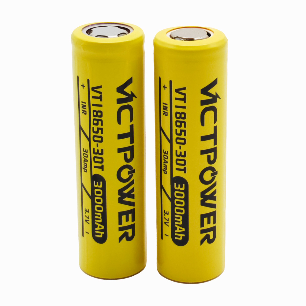 30A Continuous Drain Vicpower  - Vape Battery 18650 评论和价格
