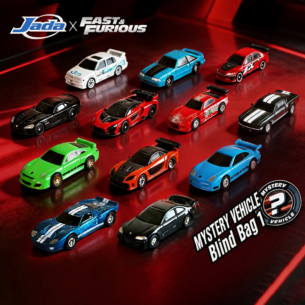 JADA W2 Fast & Furious 1:128 D - Battery Case Storage 评论和价格