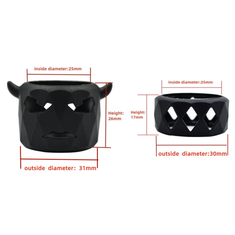6PCS FATUBE Bulb Tube Bullhead - Vape Ring 评论和价格
