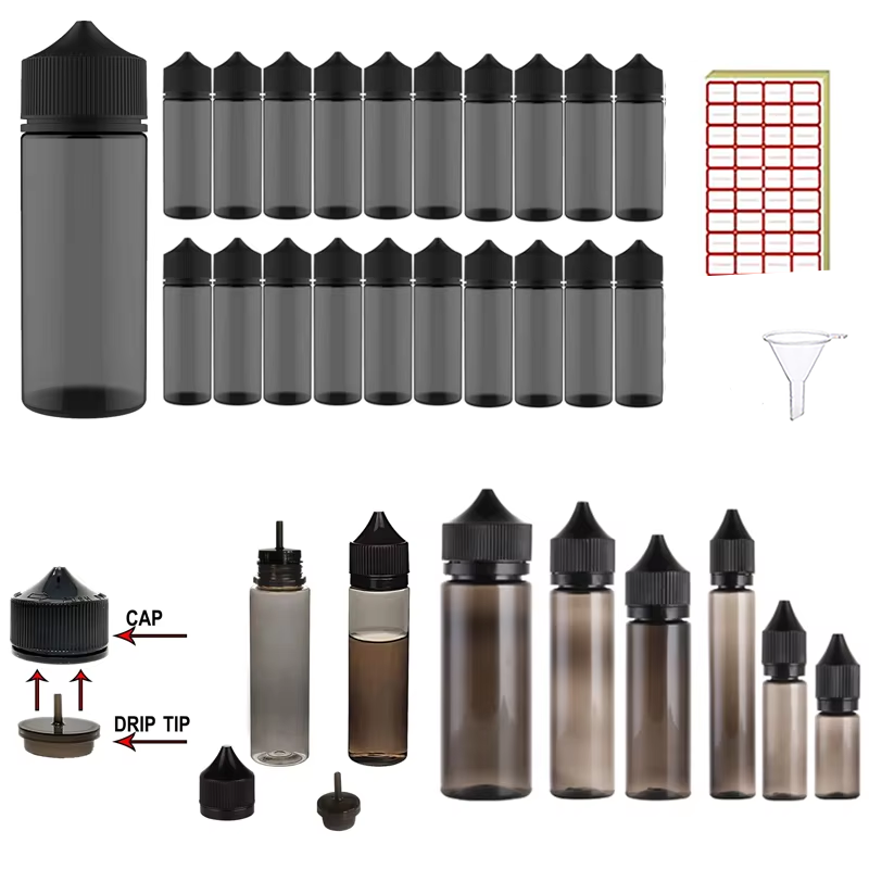 20 Pcs30-120ml PET Empty Bottl - Juice Bottle Dropper 评论和价格