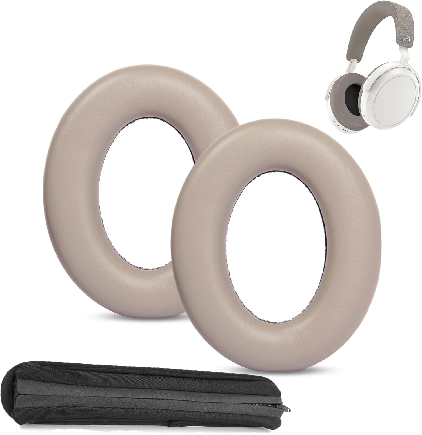 Soft pro Earpads Cushion Handb - Sennheiser Headphone Momentum 4 评论和价格