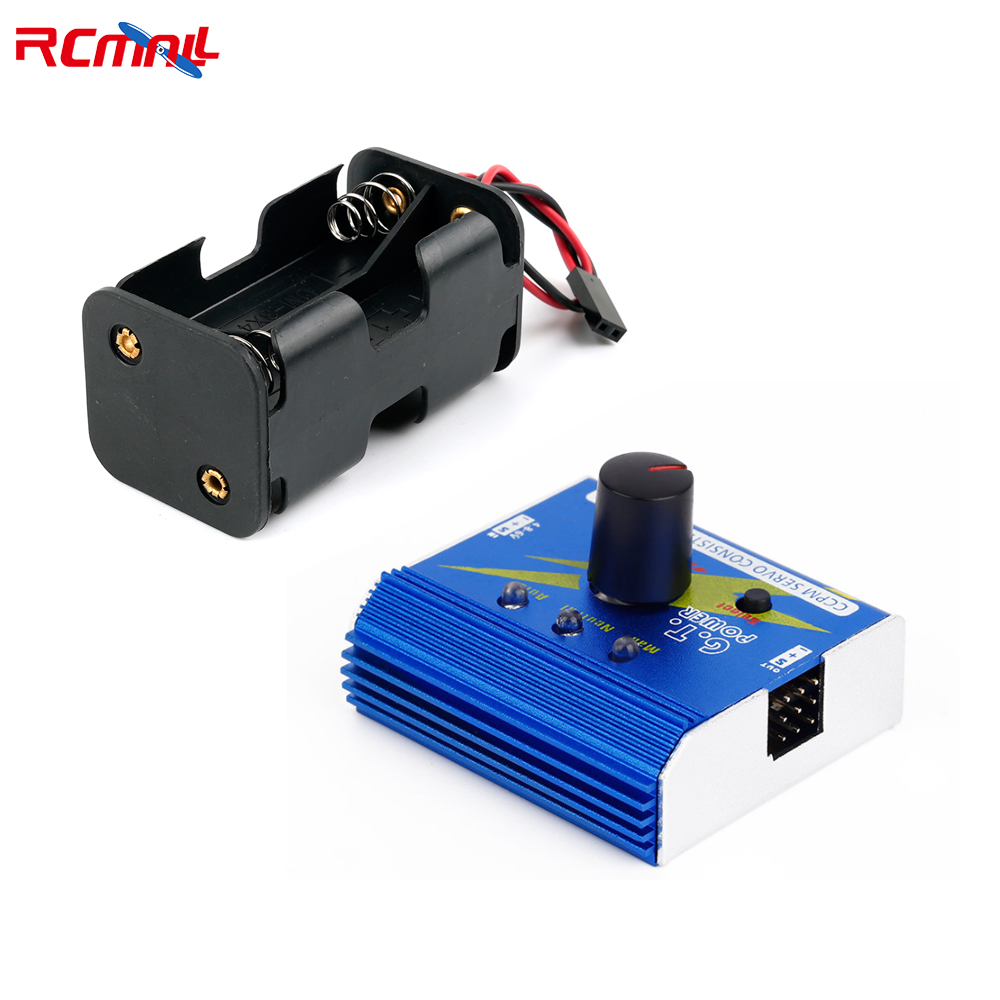 RCmall 3CH ESC Servo Tester G. - Battery Case Storage 评论和价格
