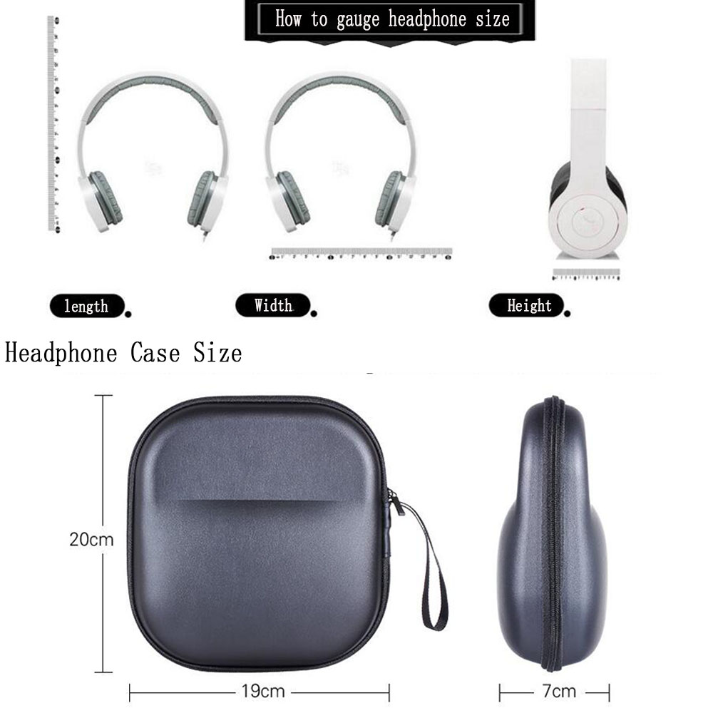 POYATU Earphone Case Bag For S - Sennheiser Headphone Hd 25 评论和价格