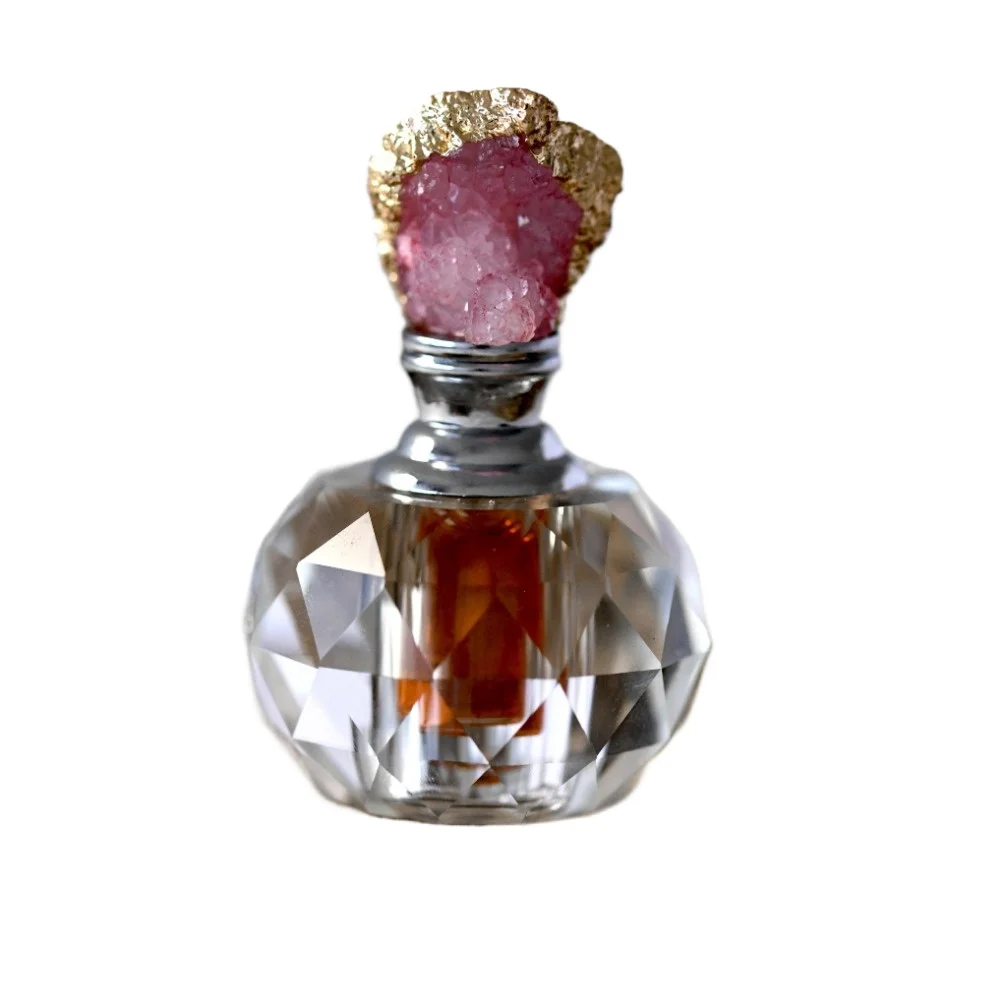 Vintage Pink Crystal Essential - Juice Bottle Dropper 评论和价格