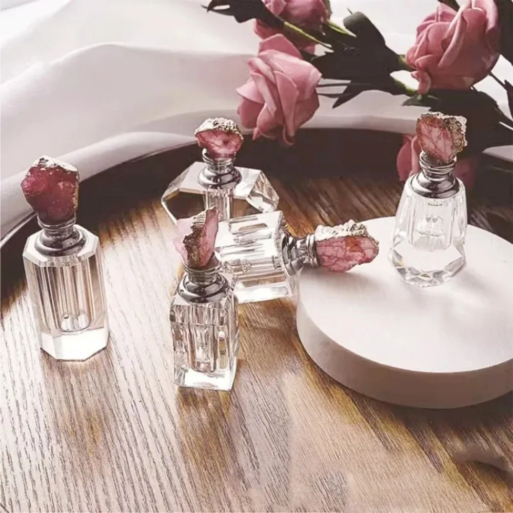 Vintage Pink Crystal Essential - Juice Bottle Dropper 评论和价格