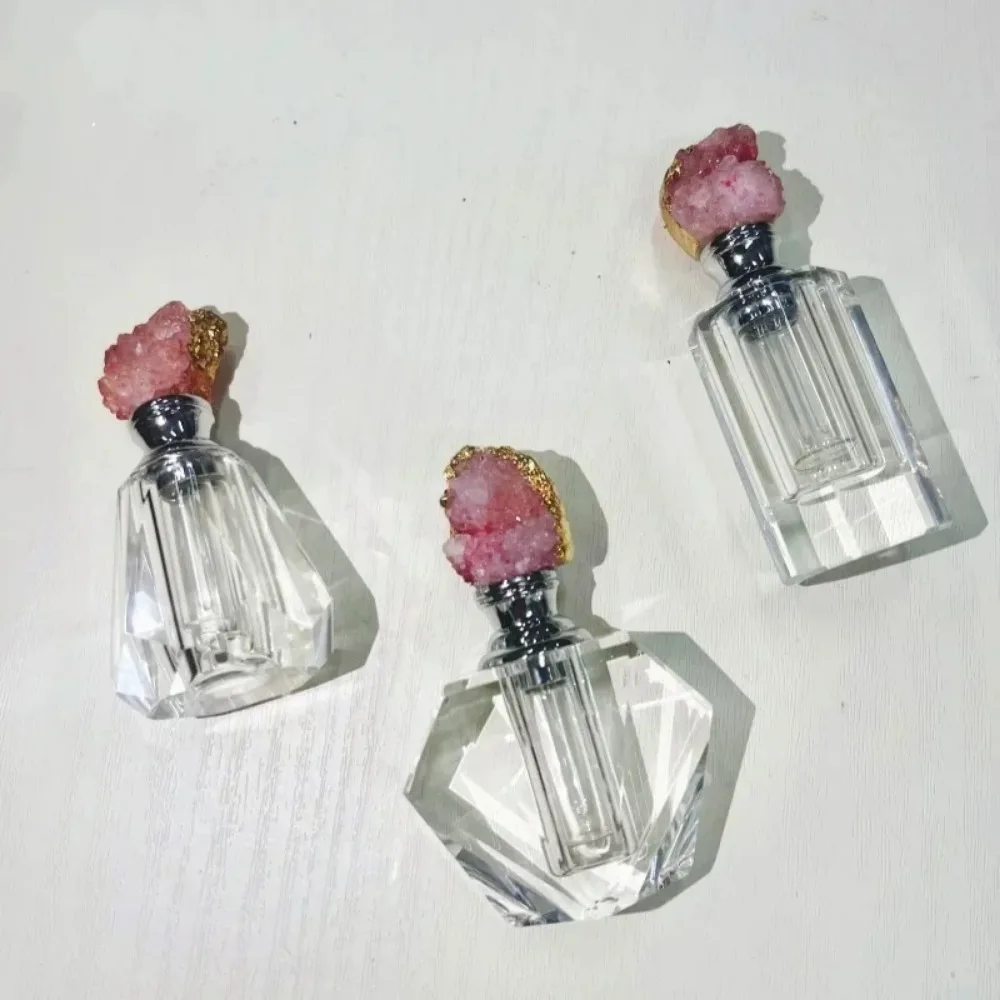 Vintage Pink Crystal Essential - Juice Bottle Dropper 评论和价格