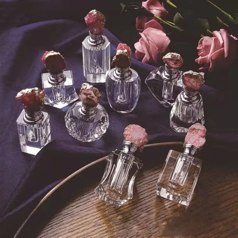 Vintage Pink Crystal Essential - Juice Bottle Dropper 评论和价格