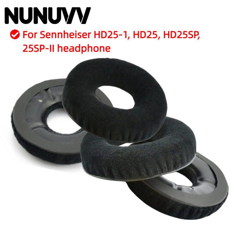 NUNUVV Earphone pads For Sennh - Sennheiser Headphone Hd 25 评论和价格