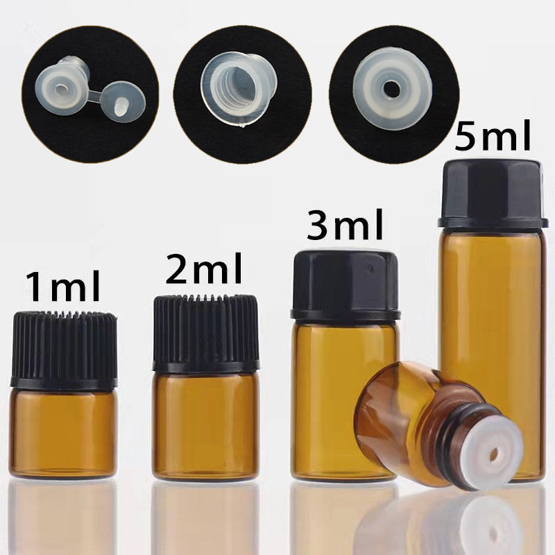 10X  100x 1/2/3/5/10ML Mini Am - Juice Bottle Dropper 评论和价格