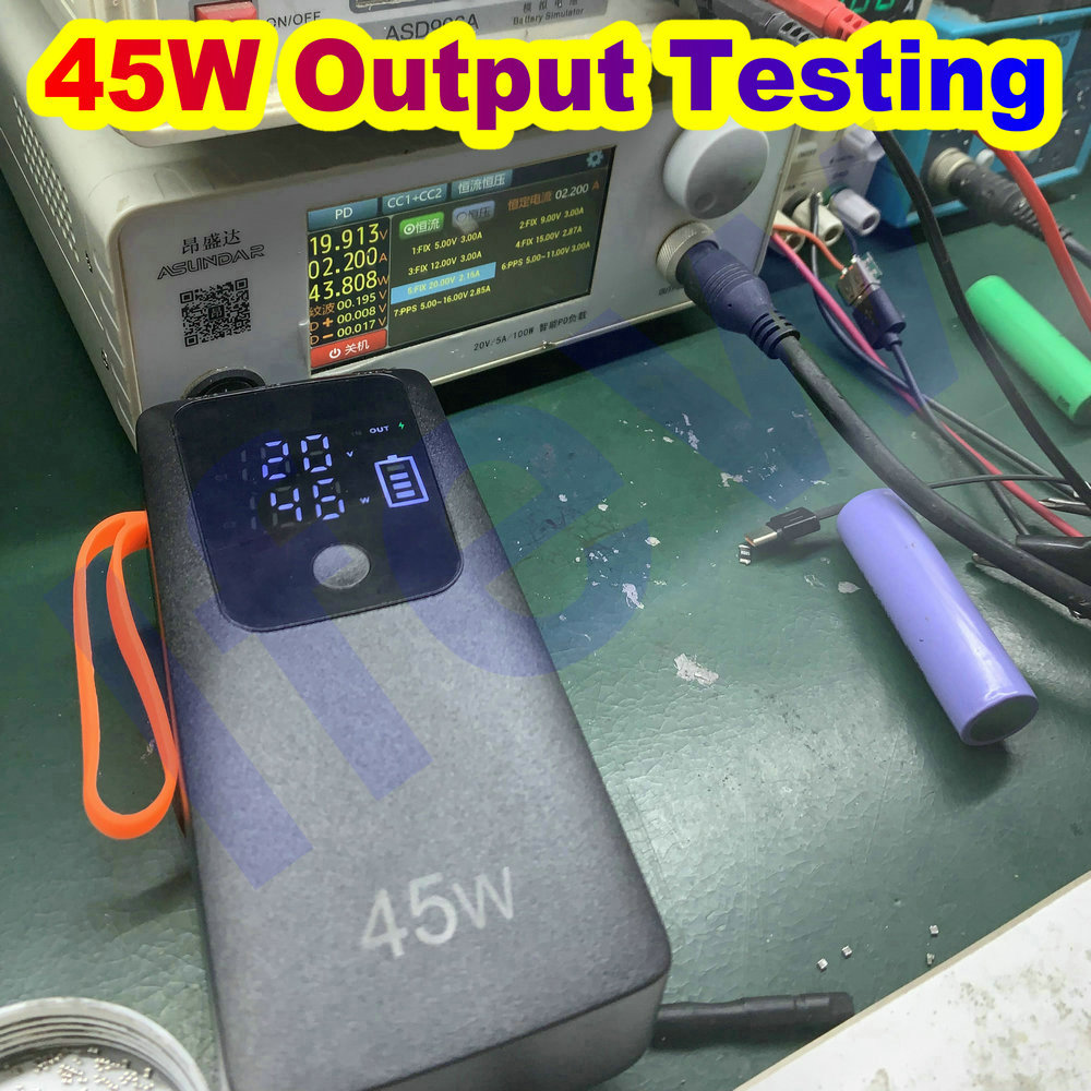 45W Power Bank Shell 21700 Bat - Battery Case Storage 评论和价格