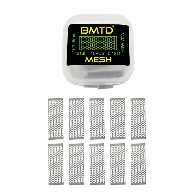 10pcs/box BMTD PreBuilt Coils  - Stainless Wire Ss316 评论和价格