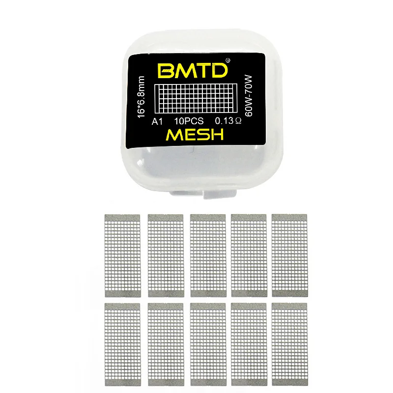 10pcs/box BMTD PreBuilt Coils  - Stainless Wire Ss316 评论和价格